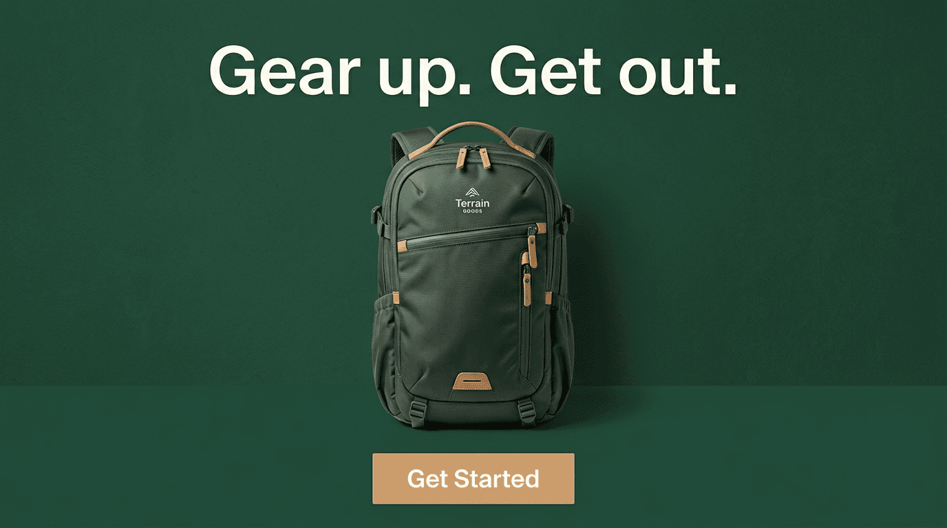 Ecommerce Google Display ad example — Product Hero