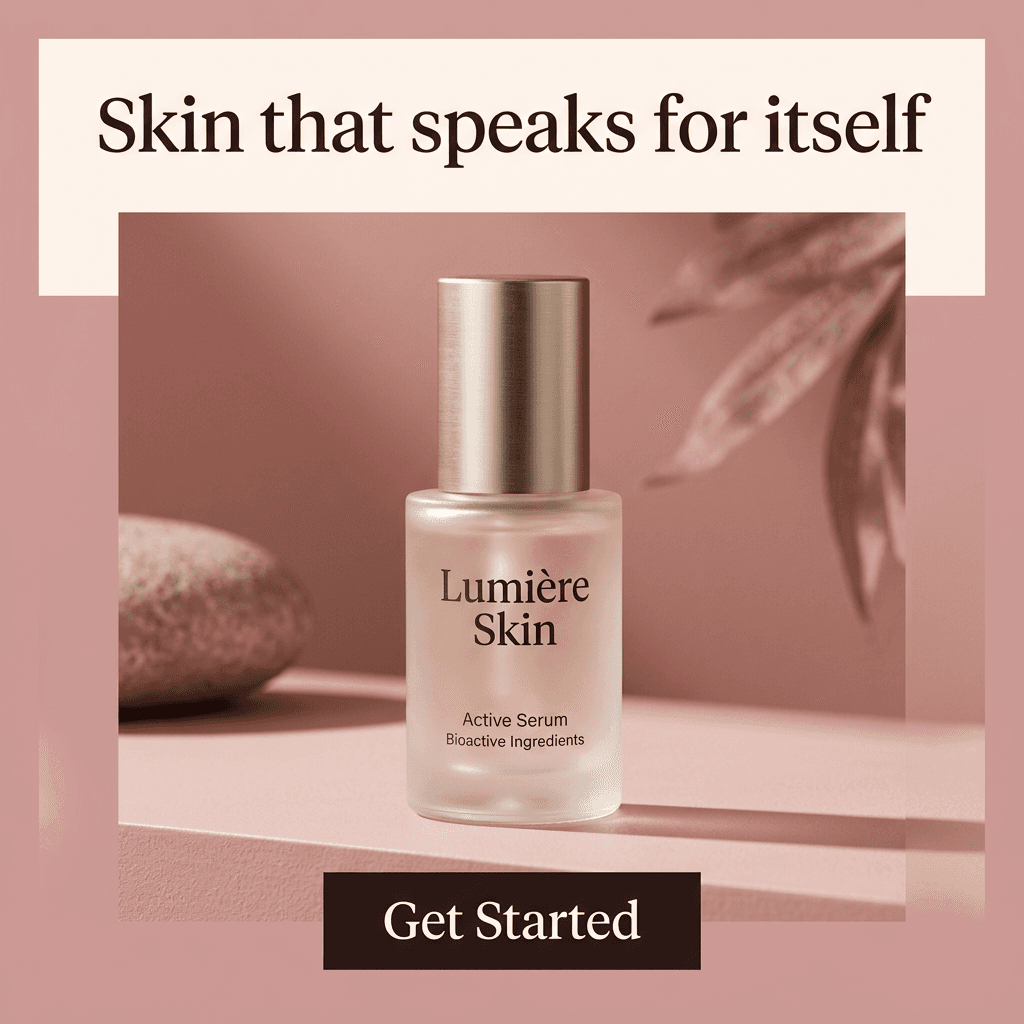 Beauty & Skincare Facebook ad example — Product Hero