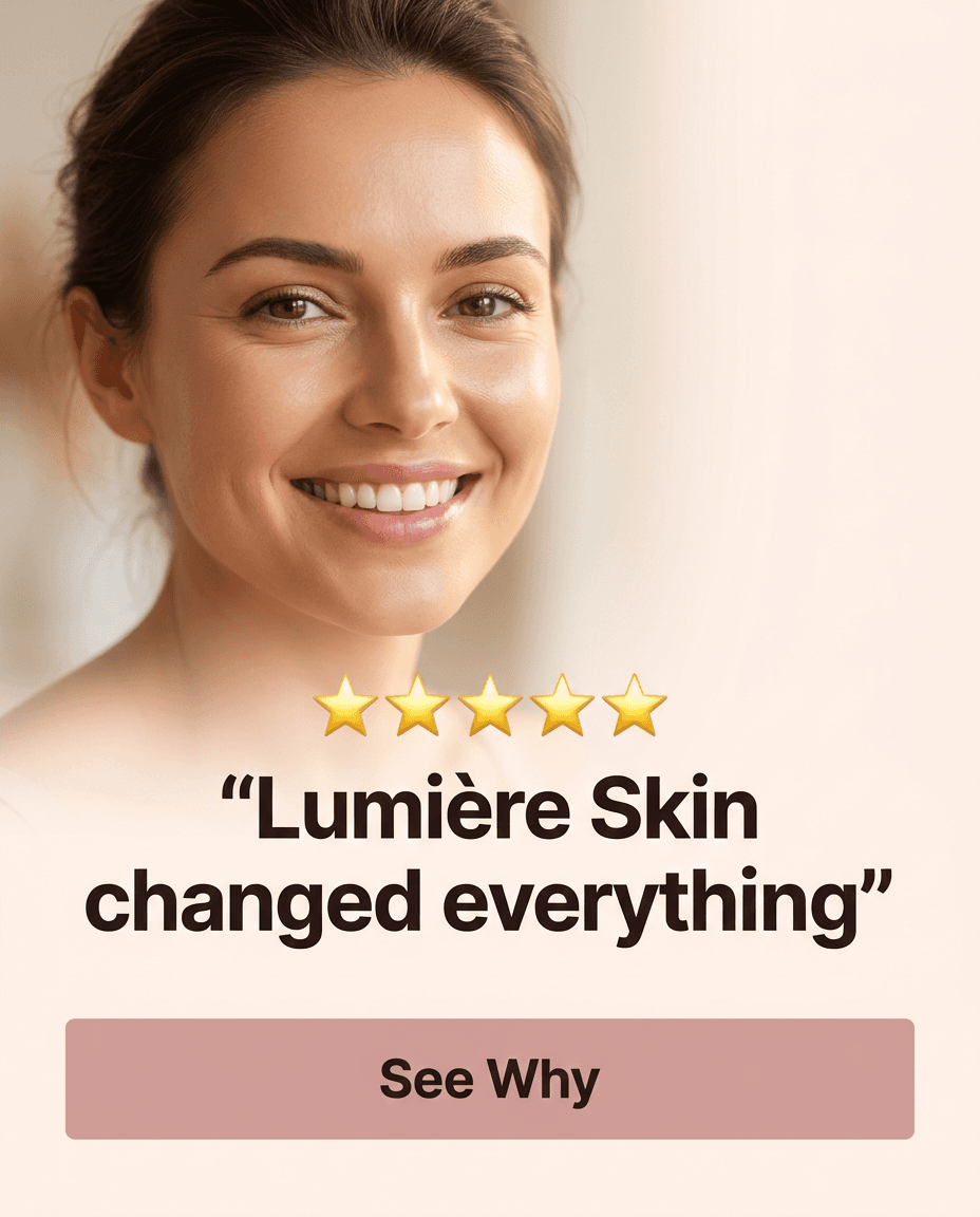 Beauty & Skincare Instagram ad example — Testimonial