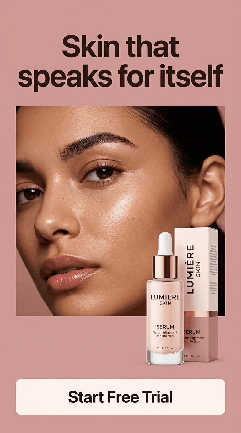 Beauty & Skincare TikTok ad example — Limited Offer