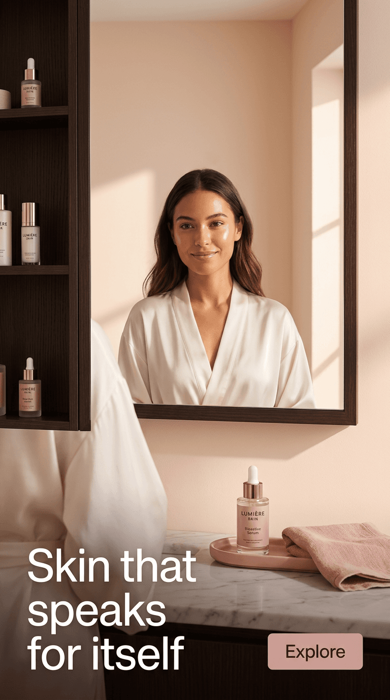 Beauty & Skincare TikTok ad example — Lifestyle