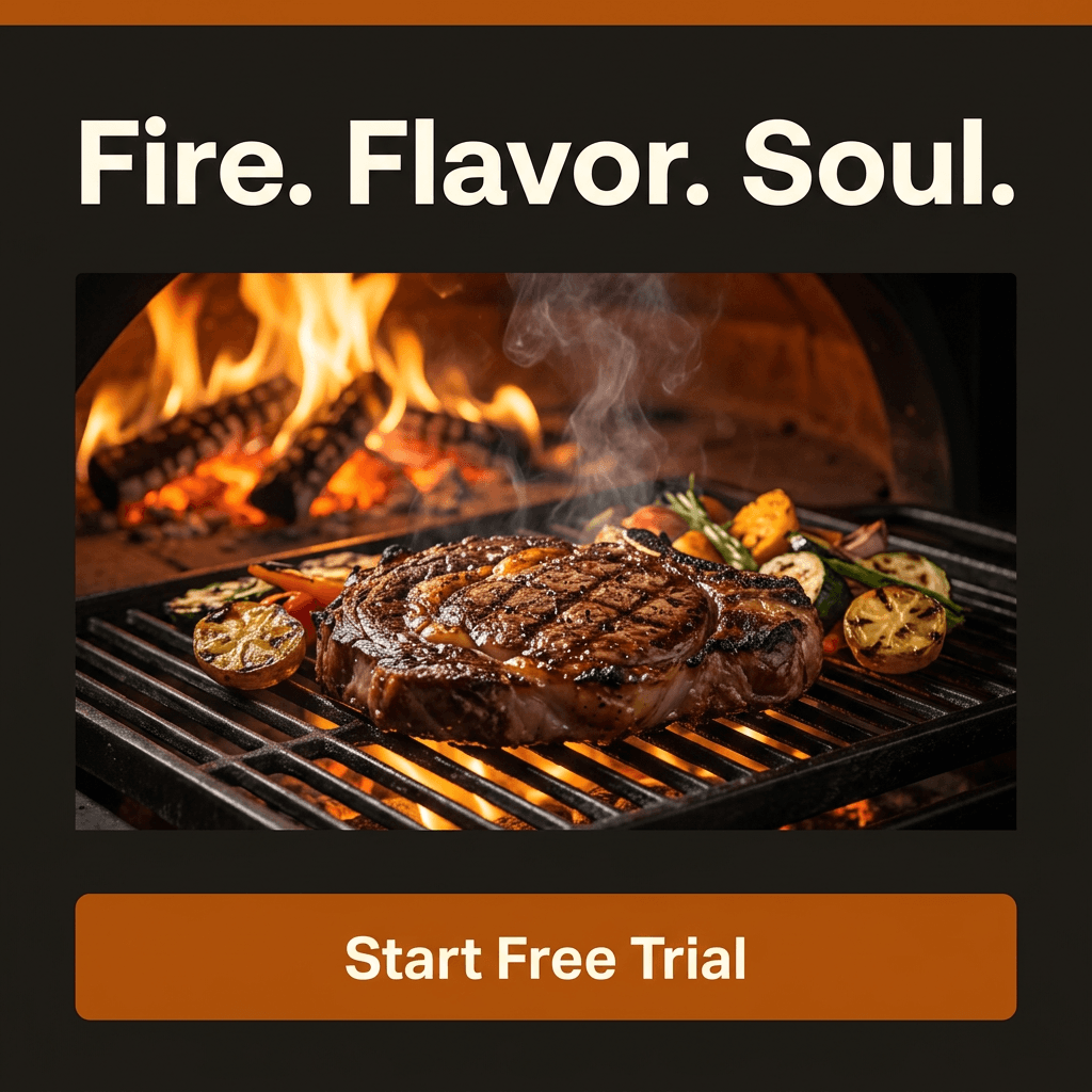 Restaurant Facebook ad example — Limited Offer