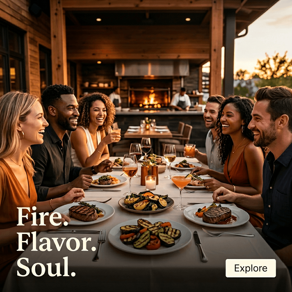 Restaurant Facebook ad example — Lifestyle