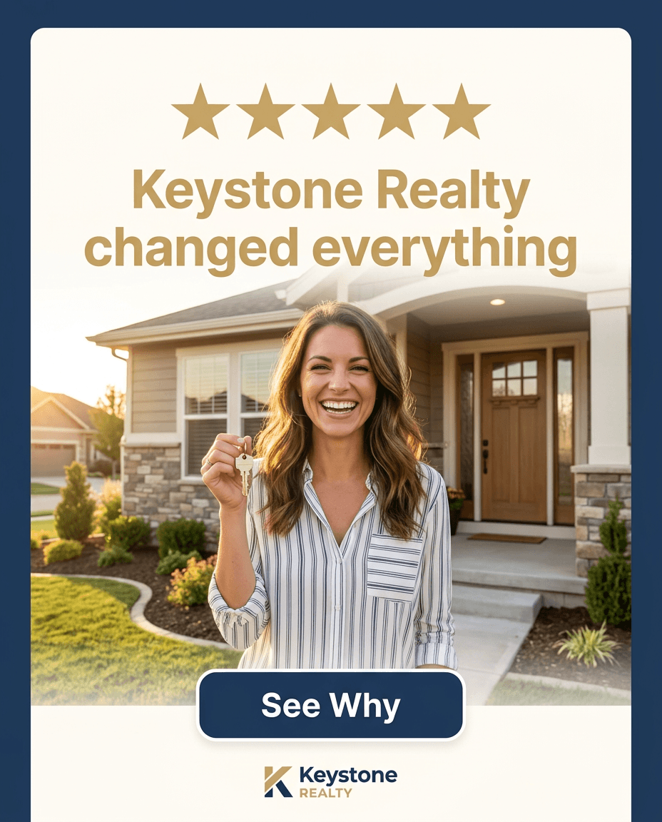 Real Estate Instagram ad example — Testimonial
