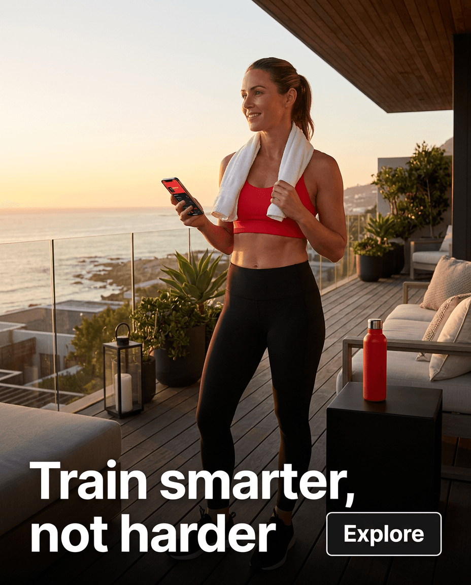 Fitness Instagram ad example — Lifestyle
