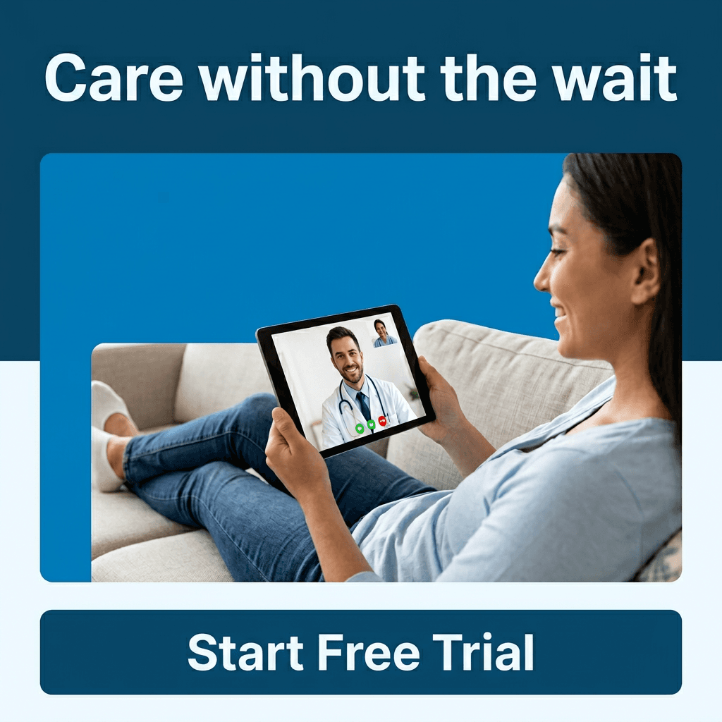 Healthcare Facebook ad example — Limited Offer
