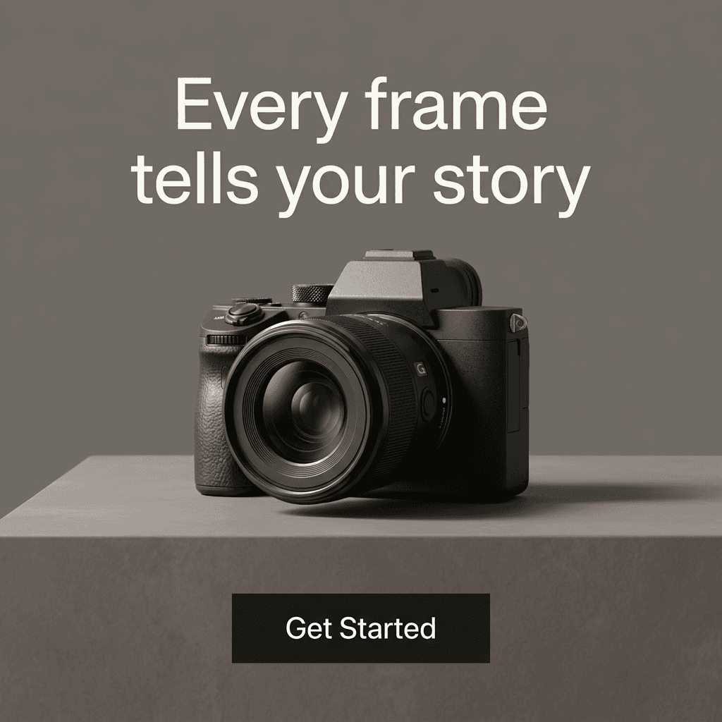 Photography Facebook ad example — Product Hero