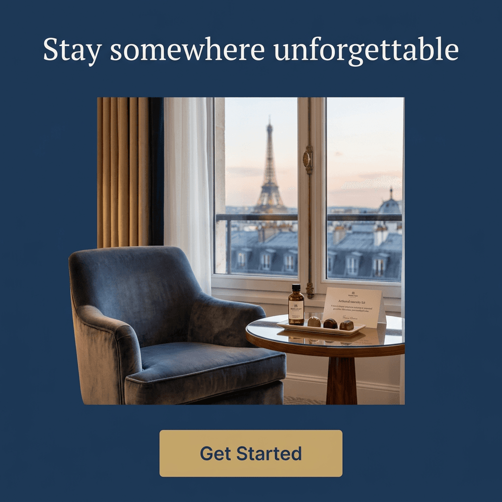 Hotel & Hospitality Facebook ad example — Product Hero