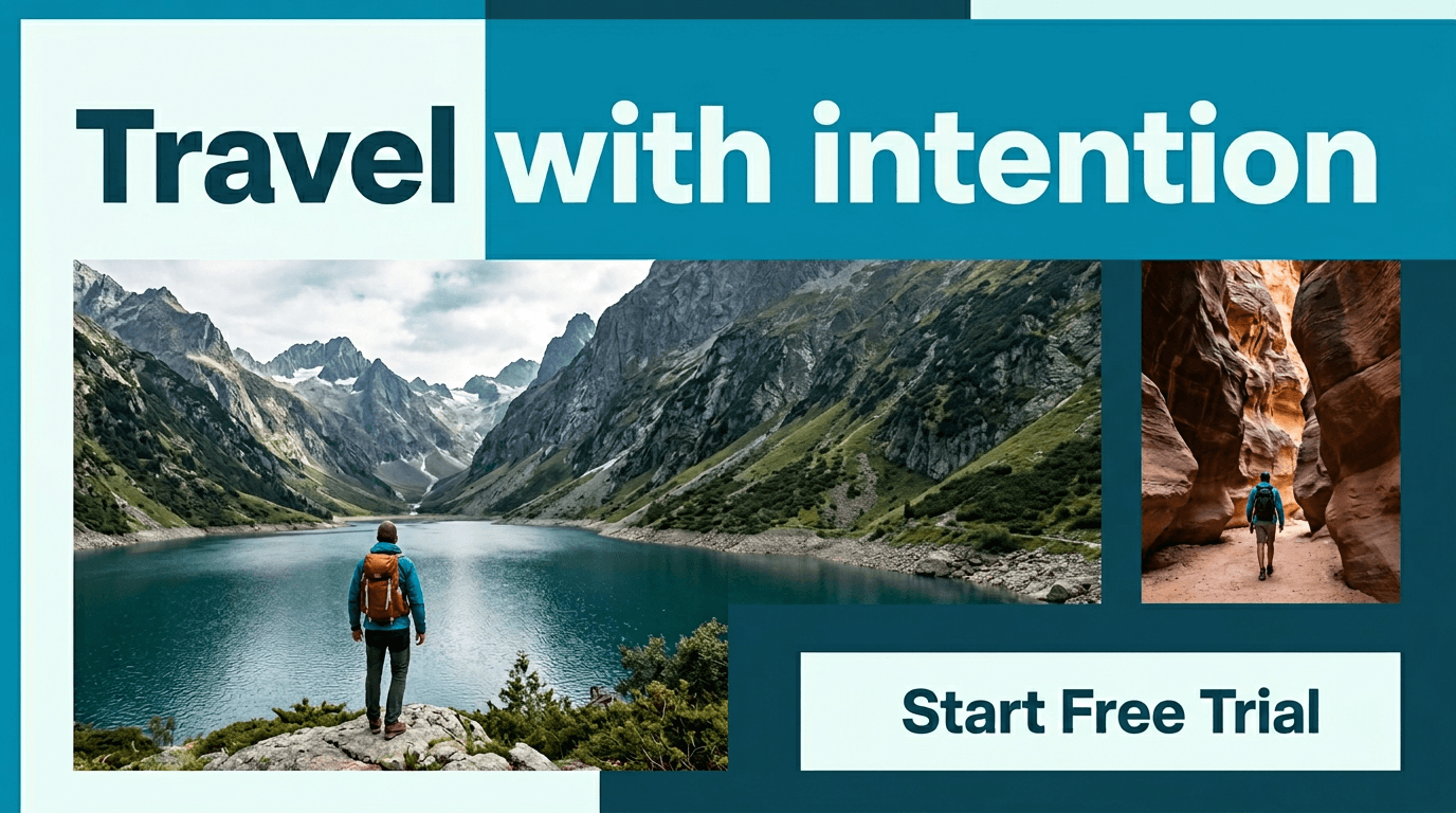 Travel & Tourism Google Display ad example — Limited Offer