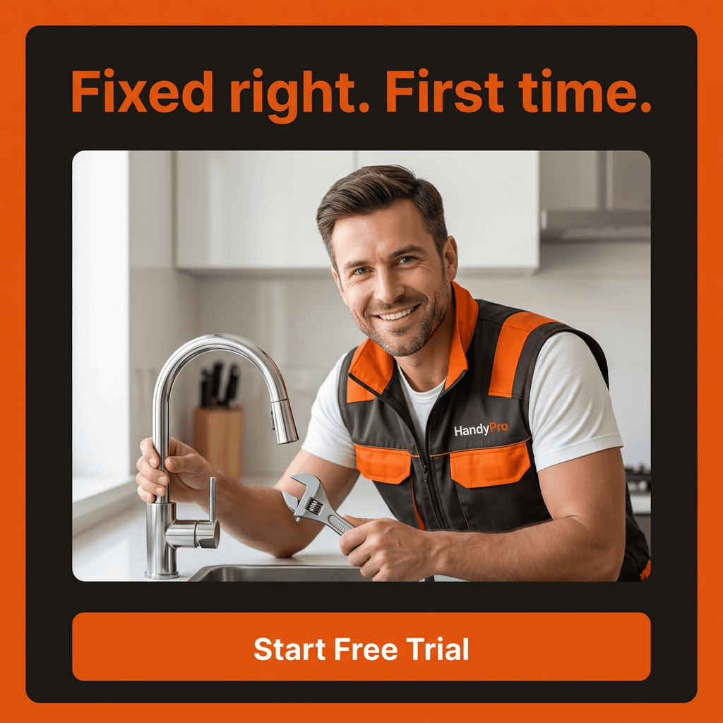 Home Services Facebook ad example — Testimonial