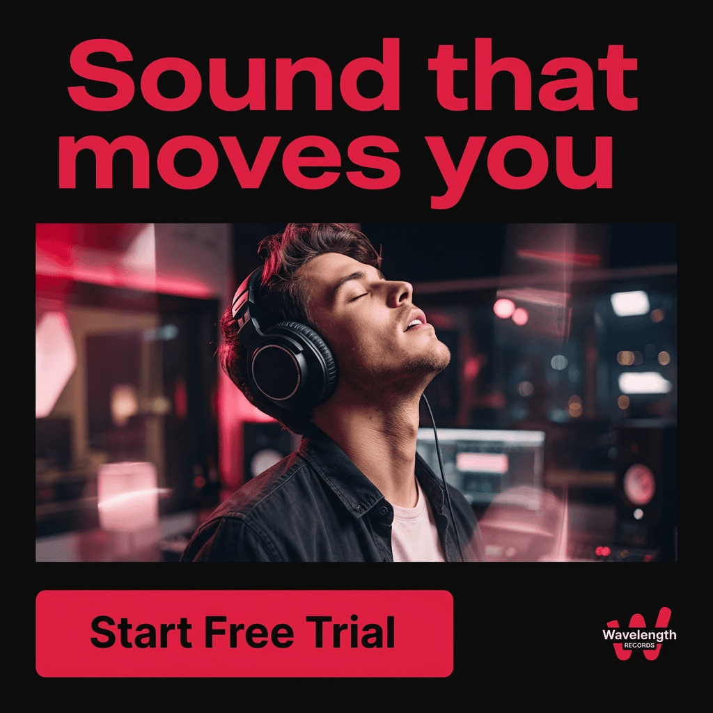 Music & Entertainment Facebook ad example — Limited Offer
