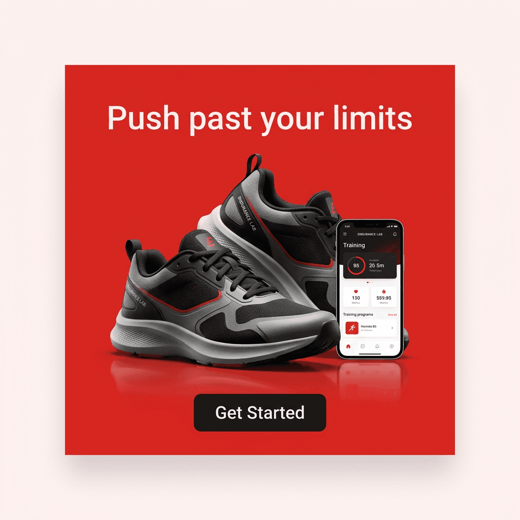 Sports & Recreation Facebook ad example — Product Hero