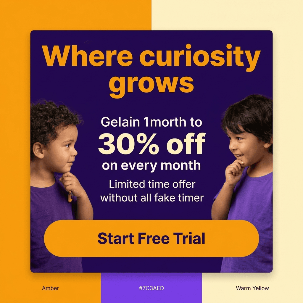Childcare & Parenting Facebook ad example — Limited Offer