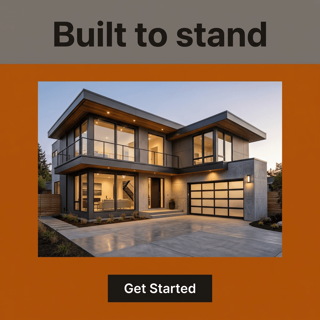 Construction Facebook ad example — Product Hero