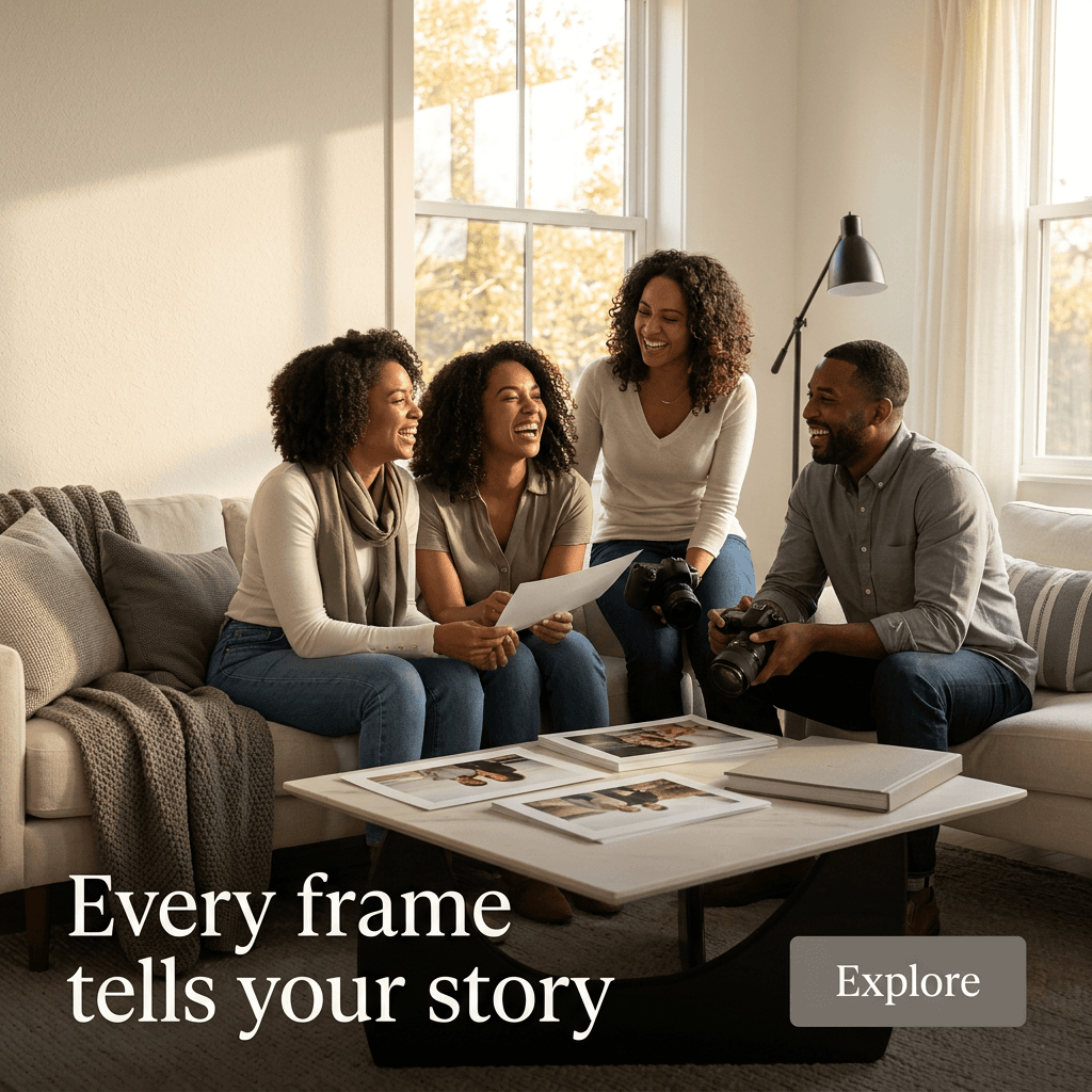 Photography Facebook ad example — Lifestyle