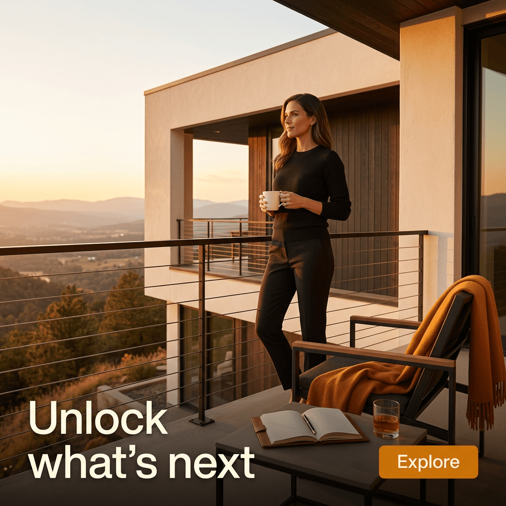 Coaching & Consulting Facebook ad example — Lifestyle