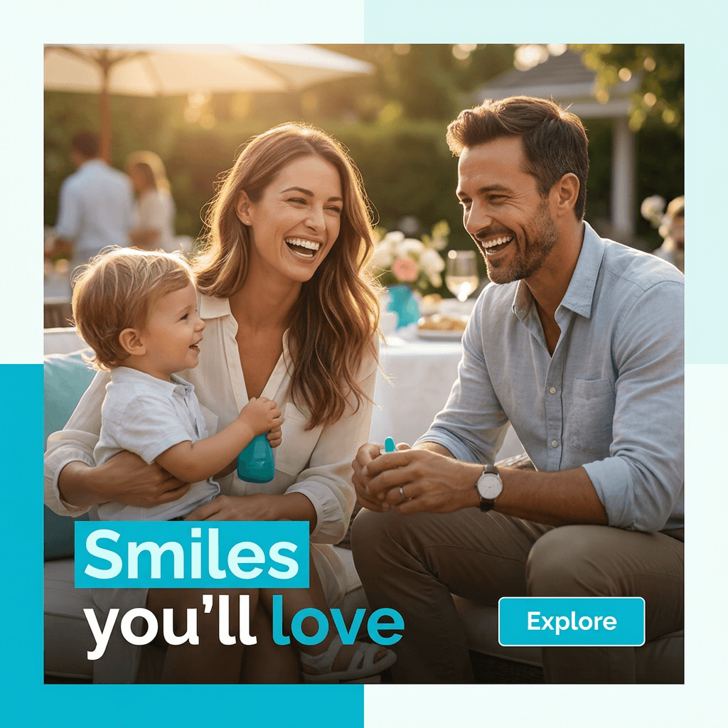 Dental Facebook ad example — Lifestyle