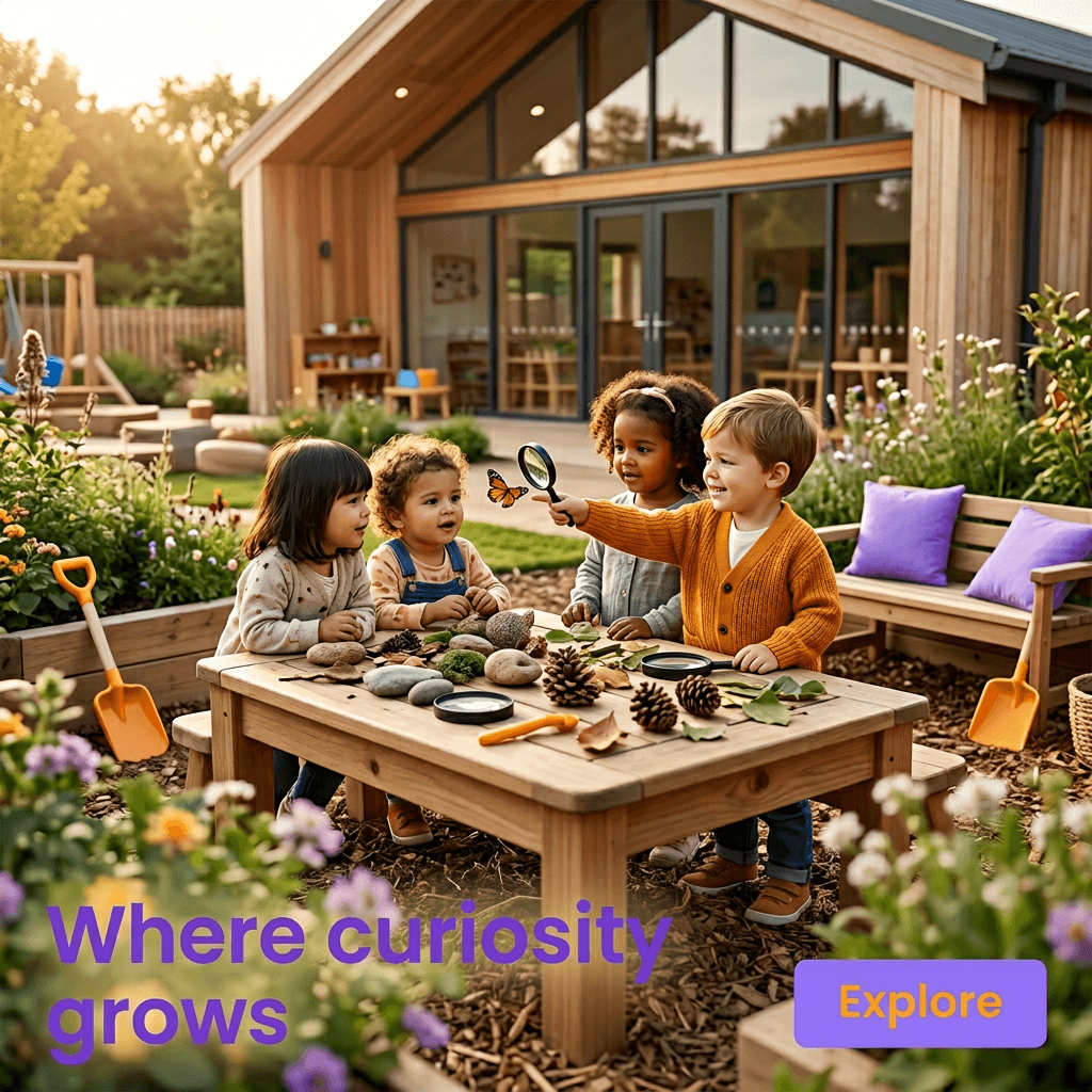 Childcare & Parenting Facebook ad example — Lifestyle