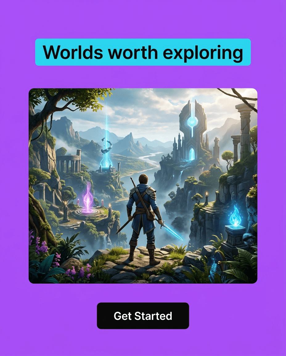 Gaming Instagram ad example — Product Hero