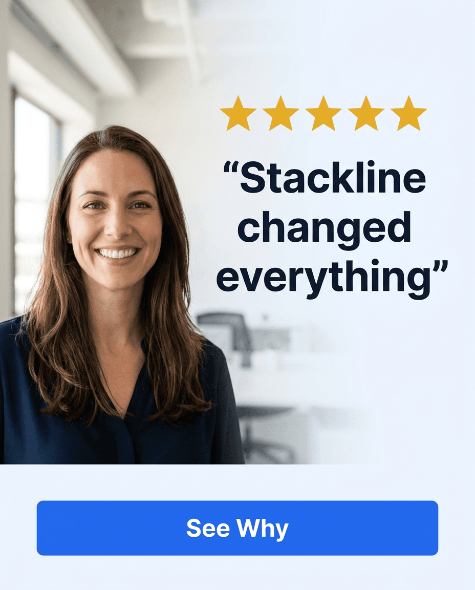 B2B Instagram ad example — Testimonial