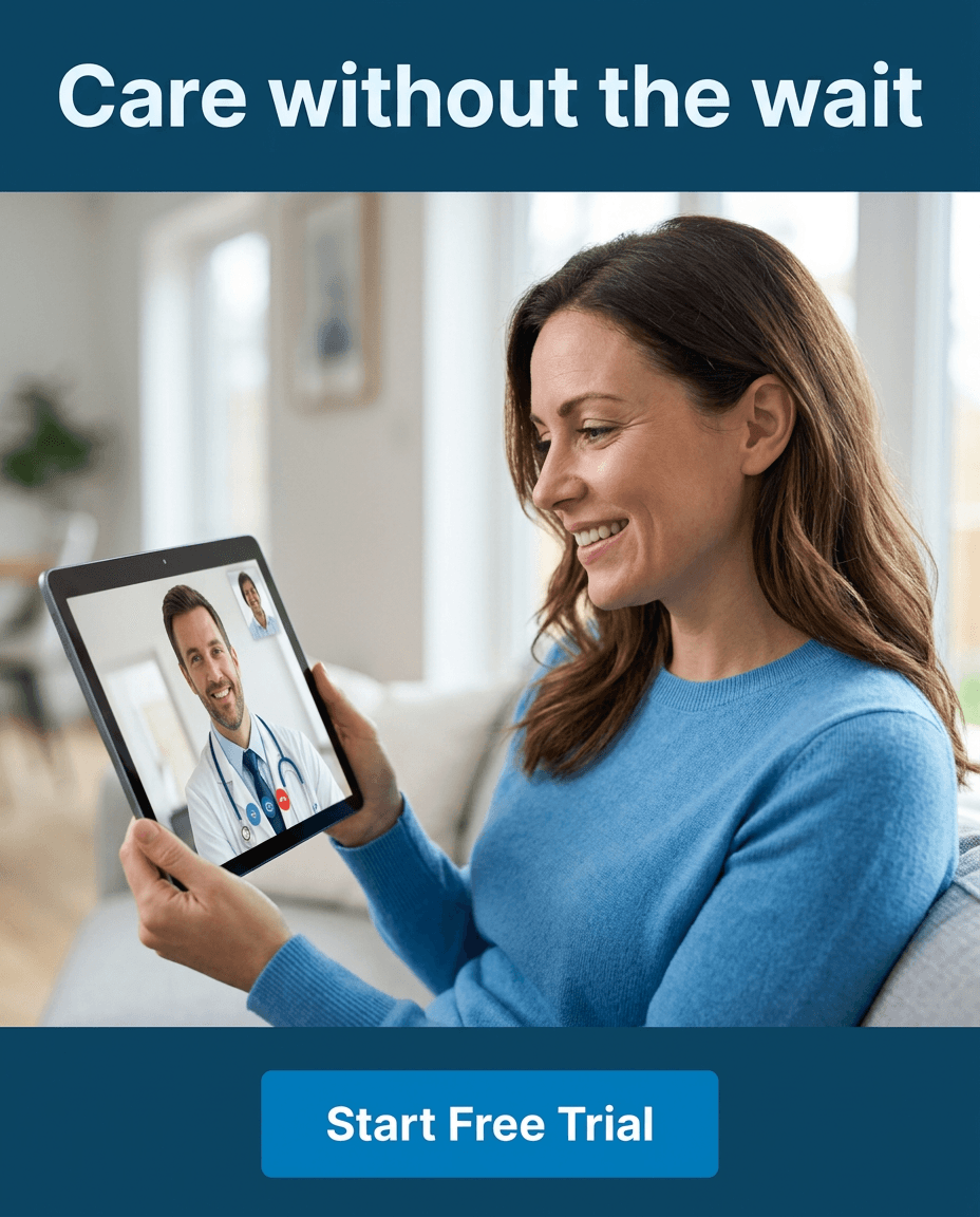 Healthcare Instagram ad example — Limited Offer