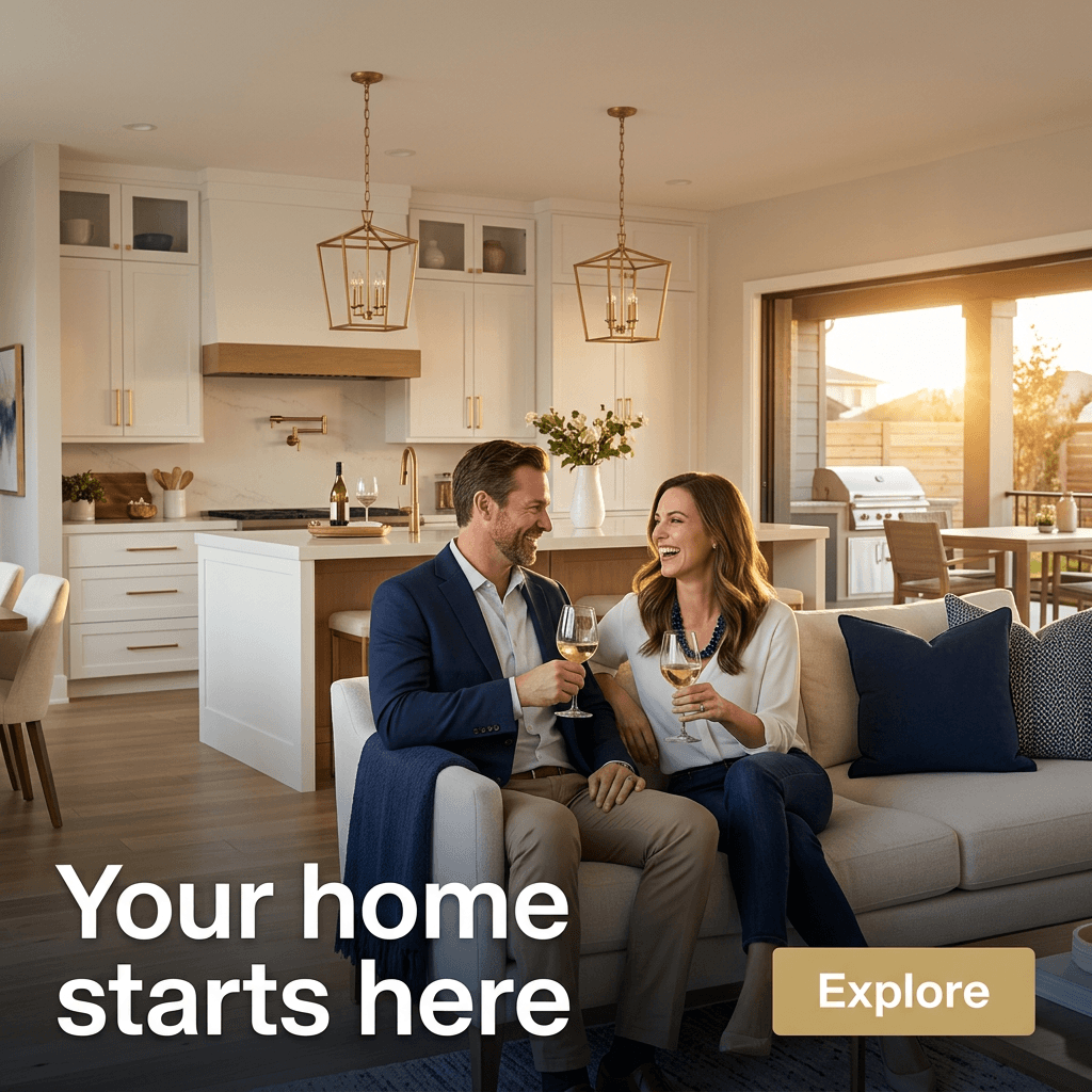 Real Estate LinkedIn ad example — Lifestyle