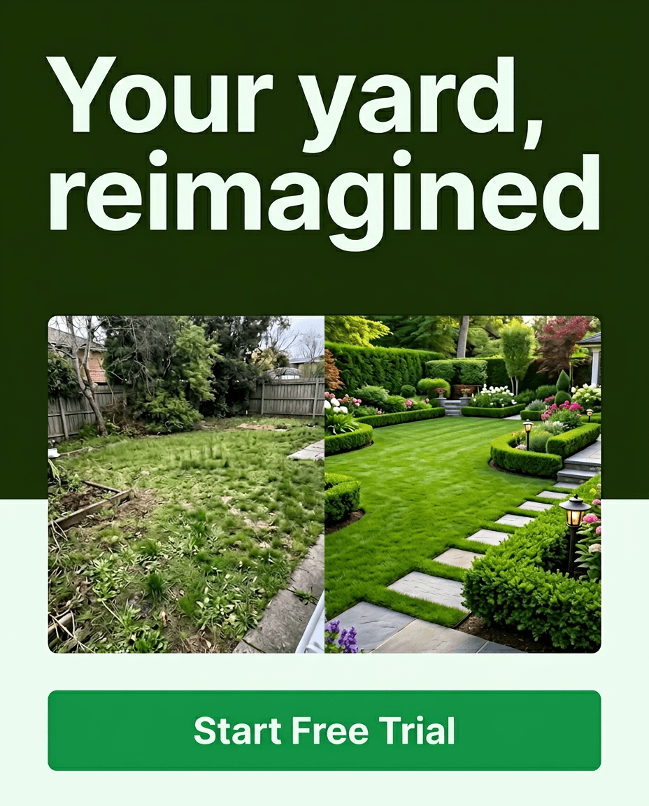 Landscaping Instagram ad example — Limited Offer
