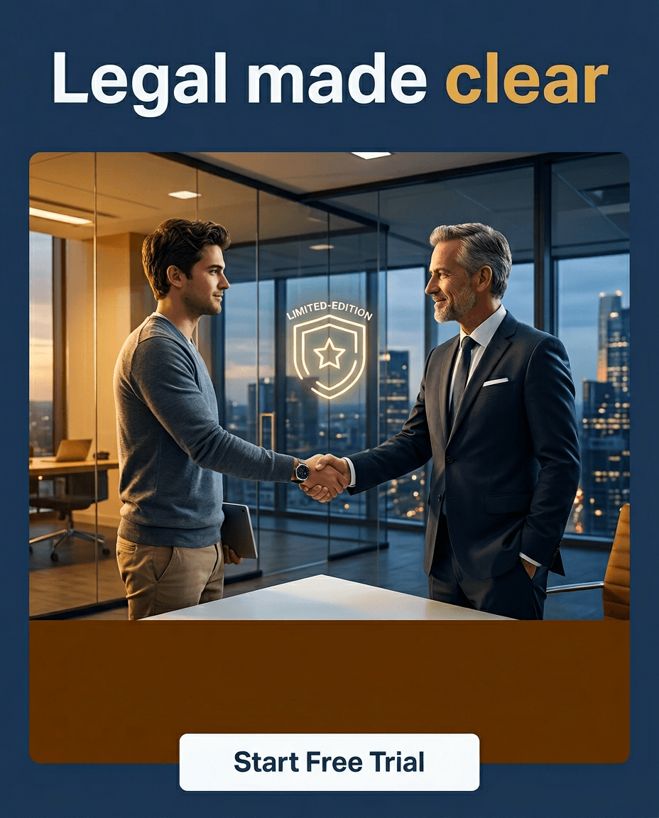 Legal Services Instagram ad example — Limited Offer