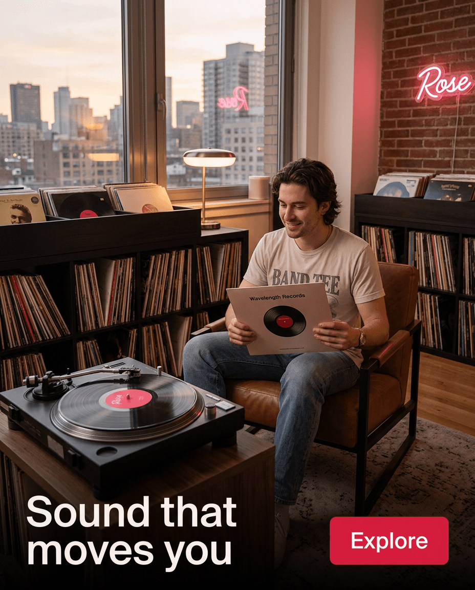 Music & Entertainment Instagram ad example — Lifestyle