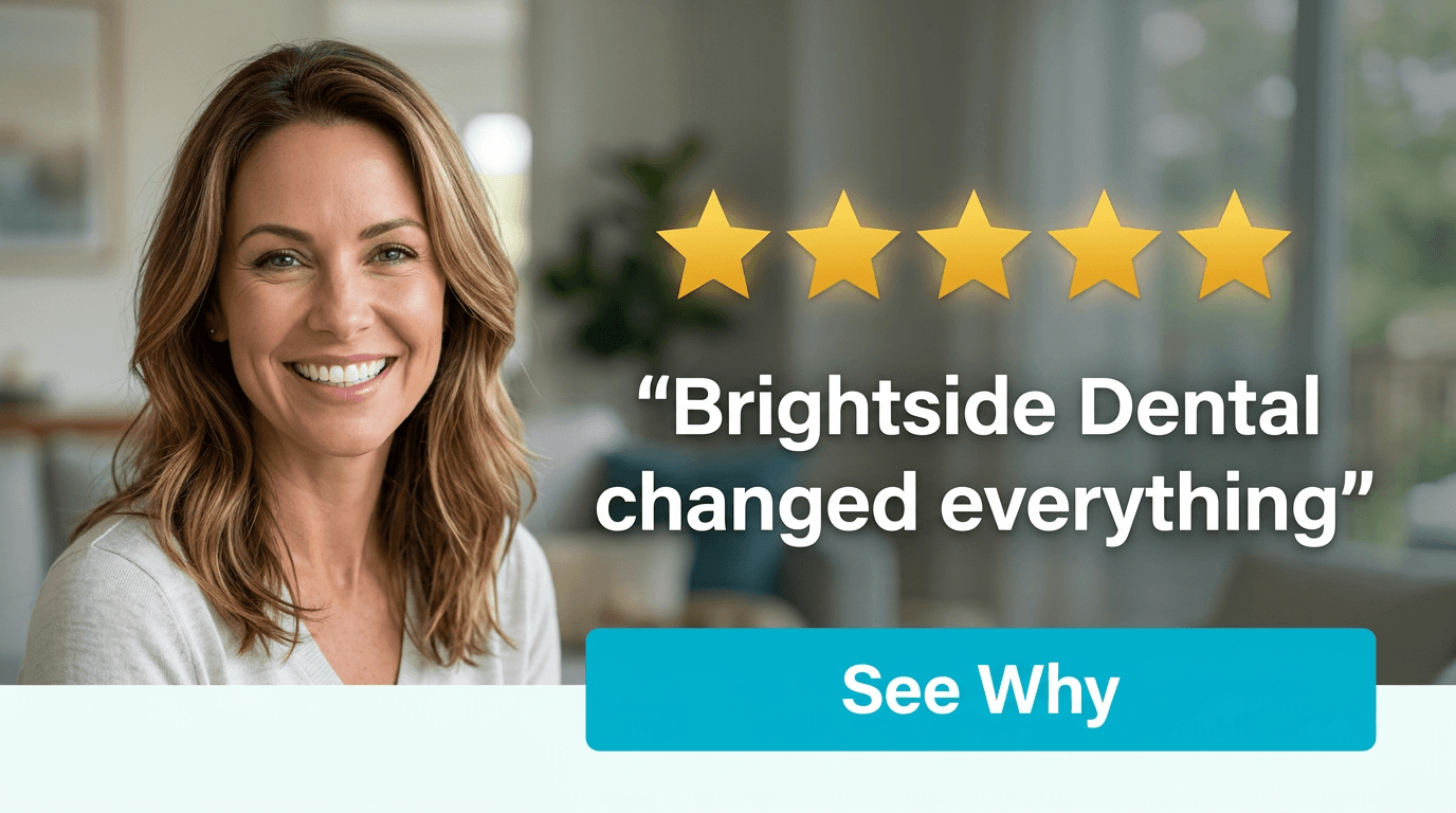 Dental Google Display ad example — Testimonial