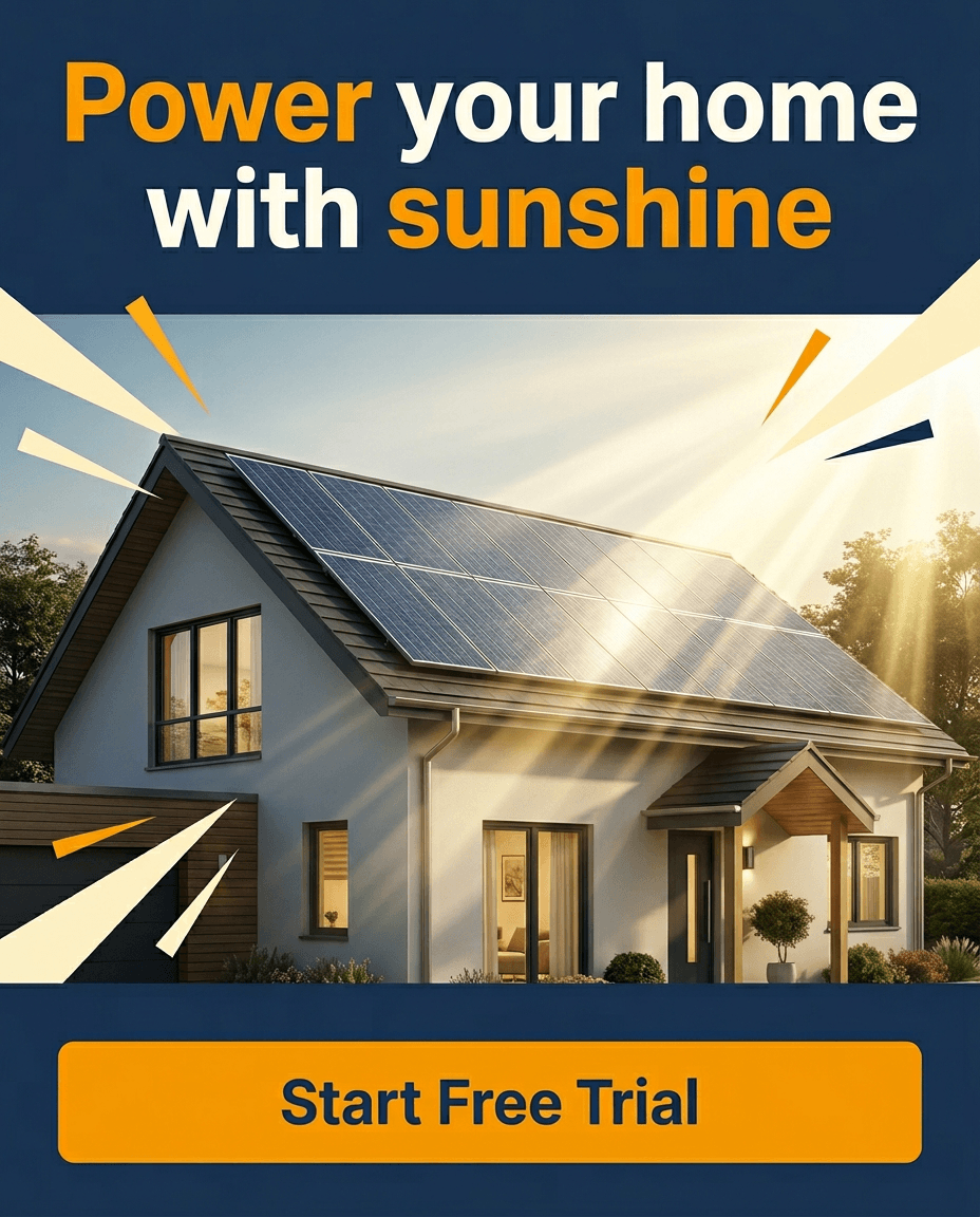 Solar & Renewable Energy Instagram ad example — Limited Offer