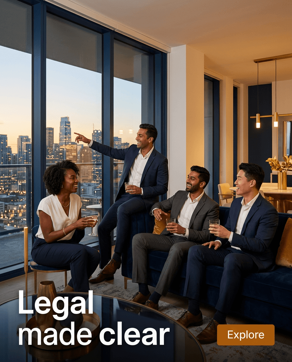 Legal Services Instagram ad example — Lifestyle