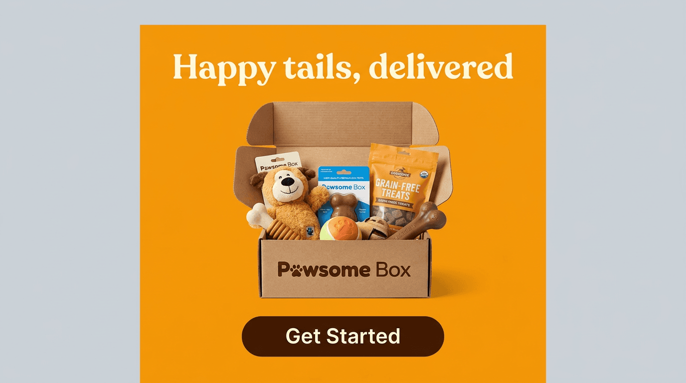Pet Care Google Display ad example — Product Hero