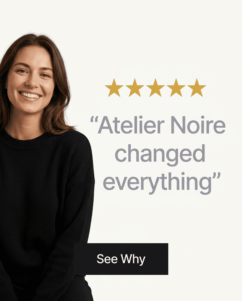 Fashion & Apparel Instagram ad example — Testimonial