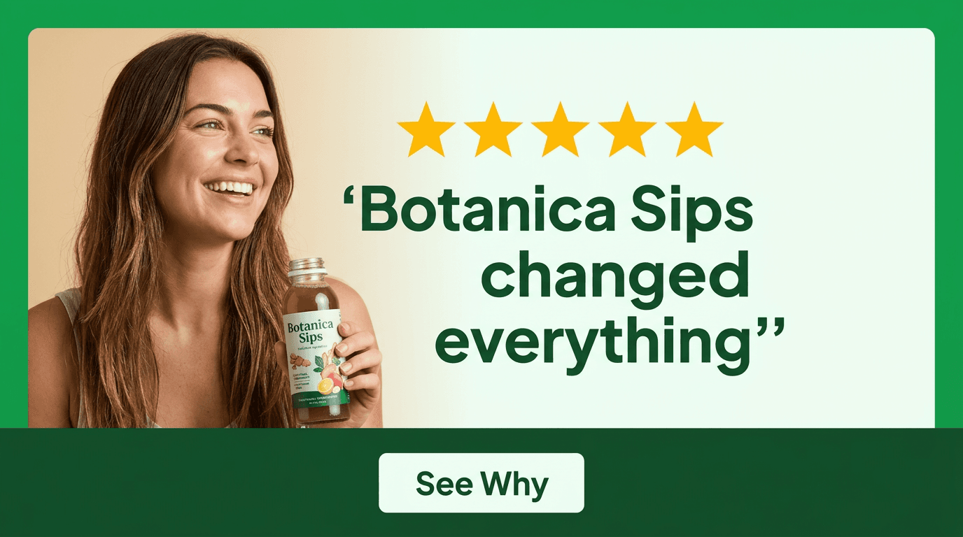 Food & Beverage Google Display ad example — Testimonial