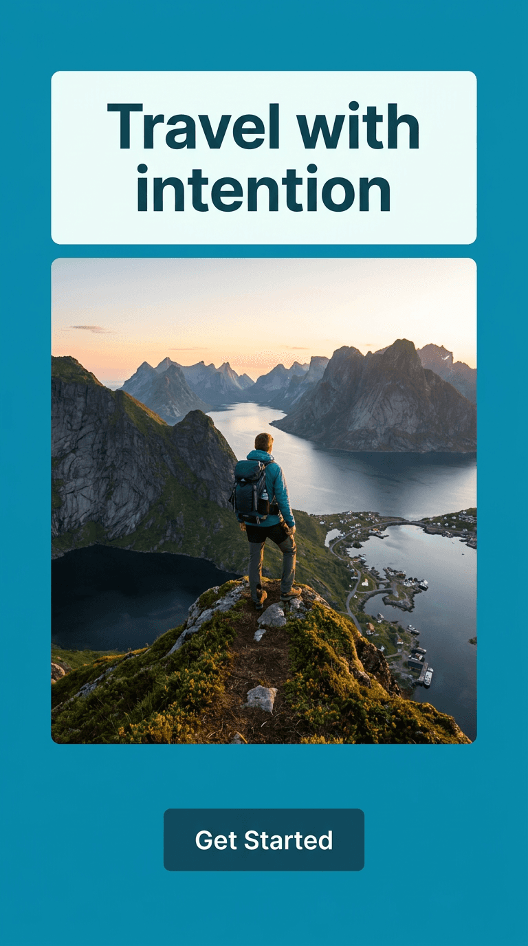 Travel & Tourism TikTok ad example — Product Hero