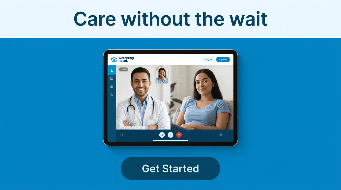 Healthcare Google Display ad example — Product Hero