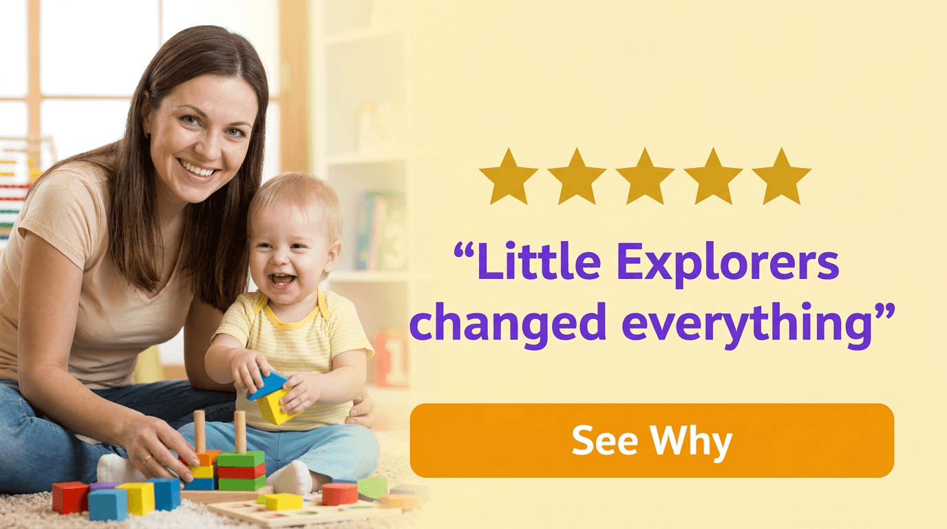 Childcare & Parenting Google Display ad example — Testimonial