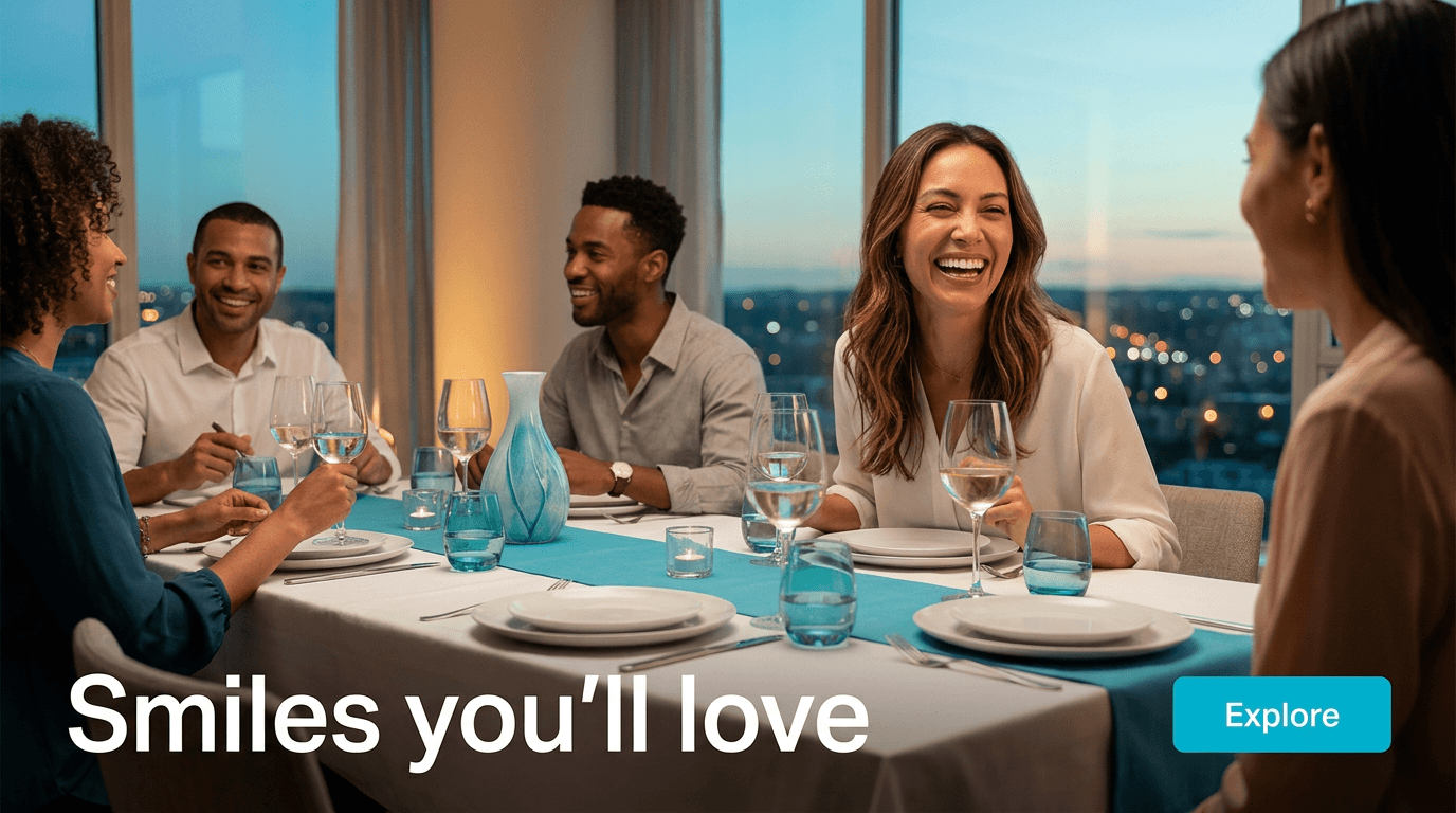 Dental Google Display ad example — Lifestyle