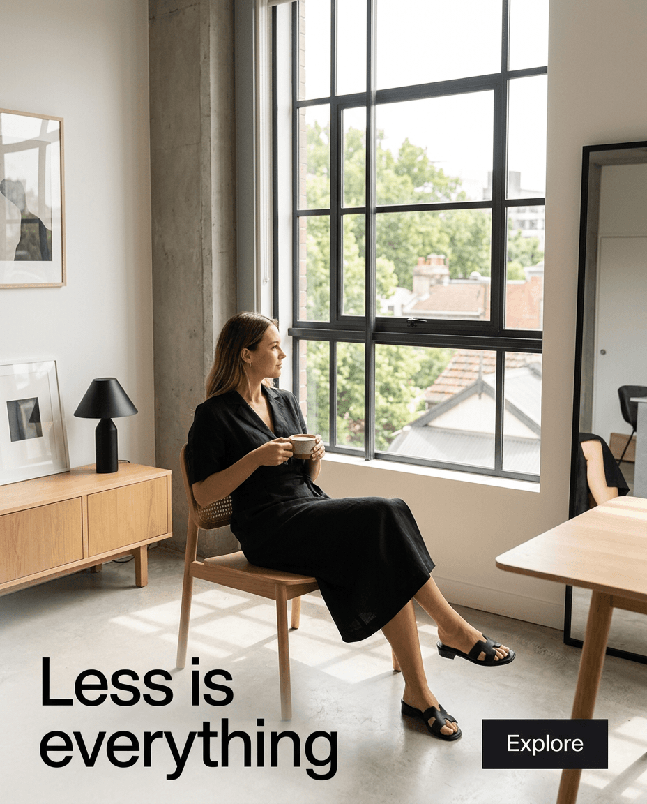 Fashion & Apparel Instagram ad example — Lifestyle