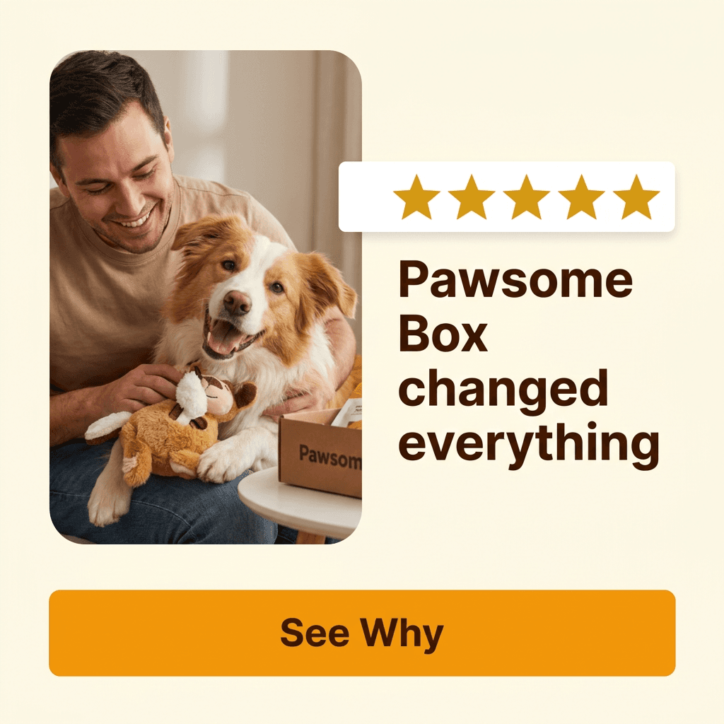 Pet Care LinkedIn ad example — Testimonial