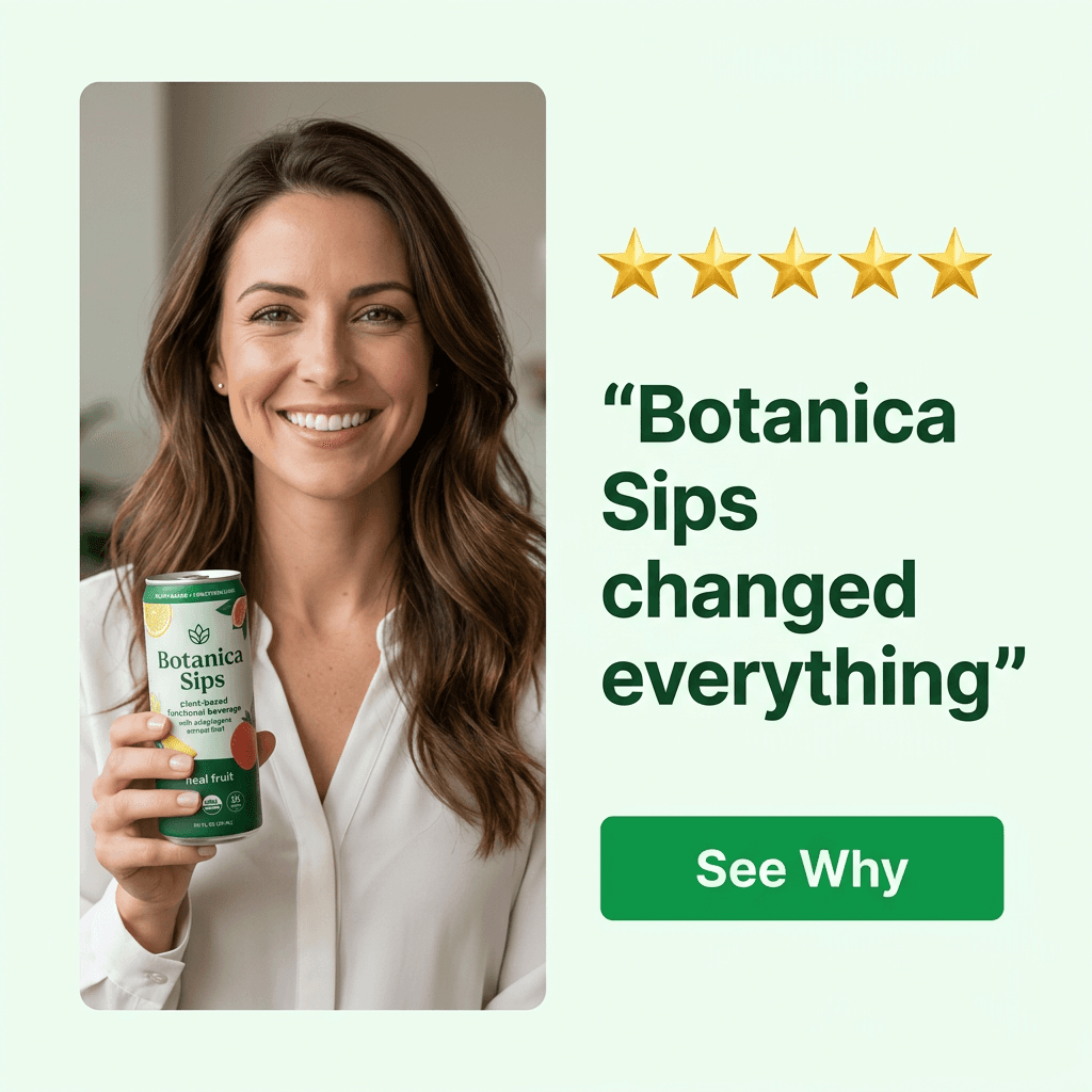 Food & Beverage LinkedIn ad example — Testimonial