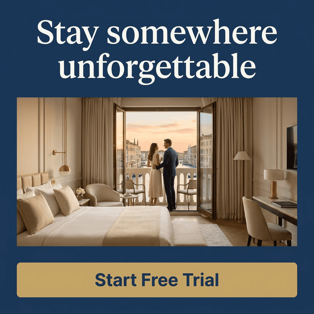 Hotel & Hospitality LinkedIn ad example — Limited Offer