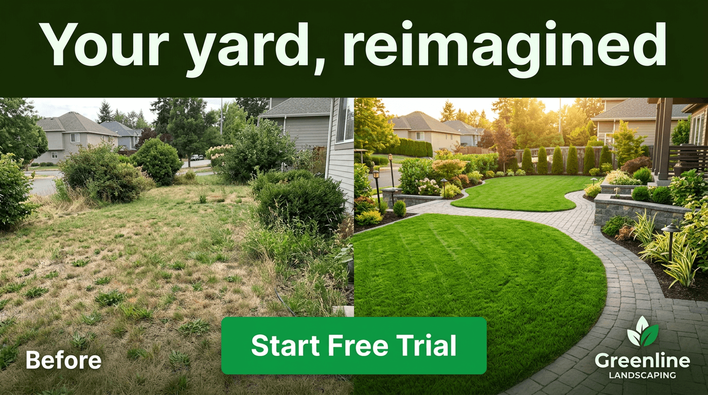 Landscaping Google Display ad example — Limited Offer