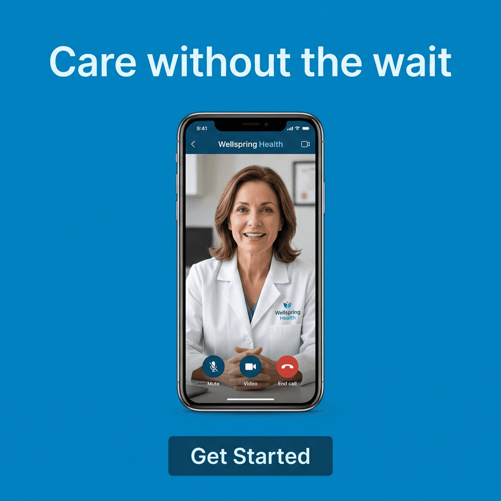 Healthcare LinkedIn ad example — Product Hero
