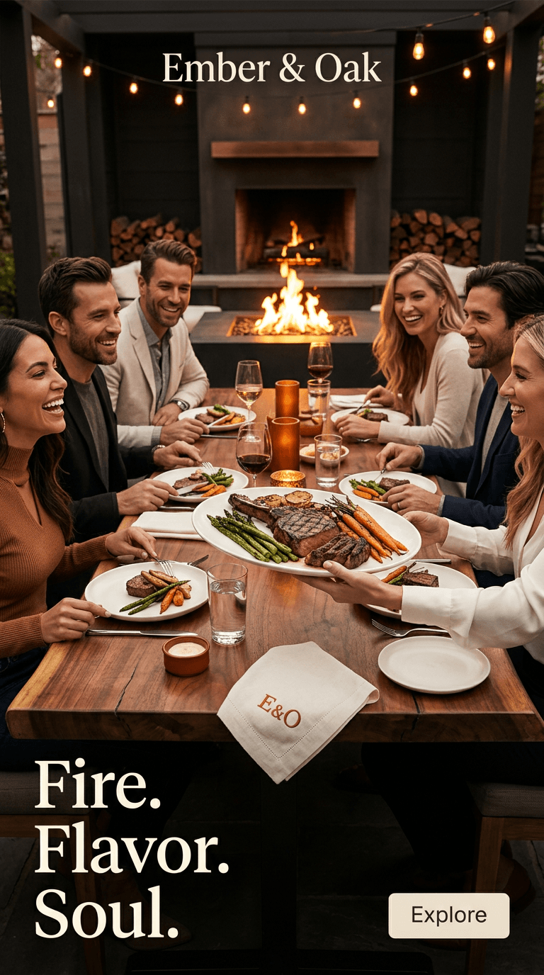 Restaurant TikTok ad example — Lifestyle