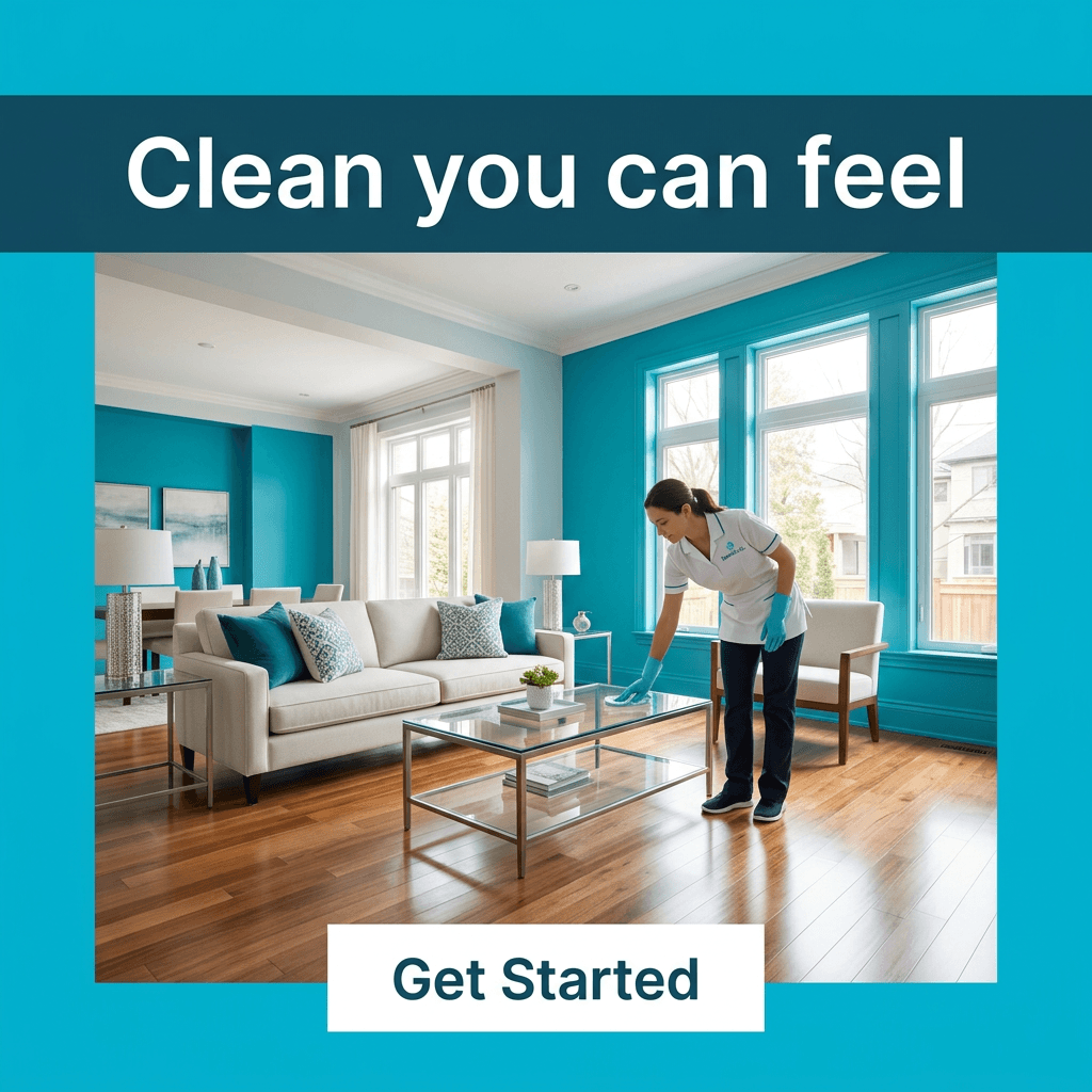 Cleaning Services LinkedIn ad example — Product Hero