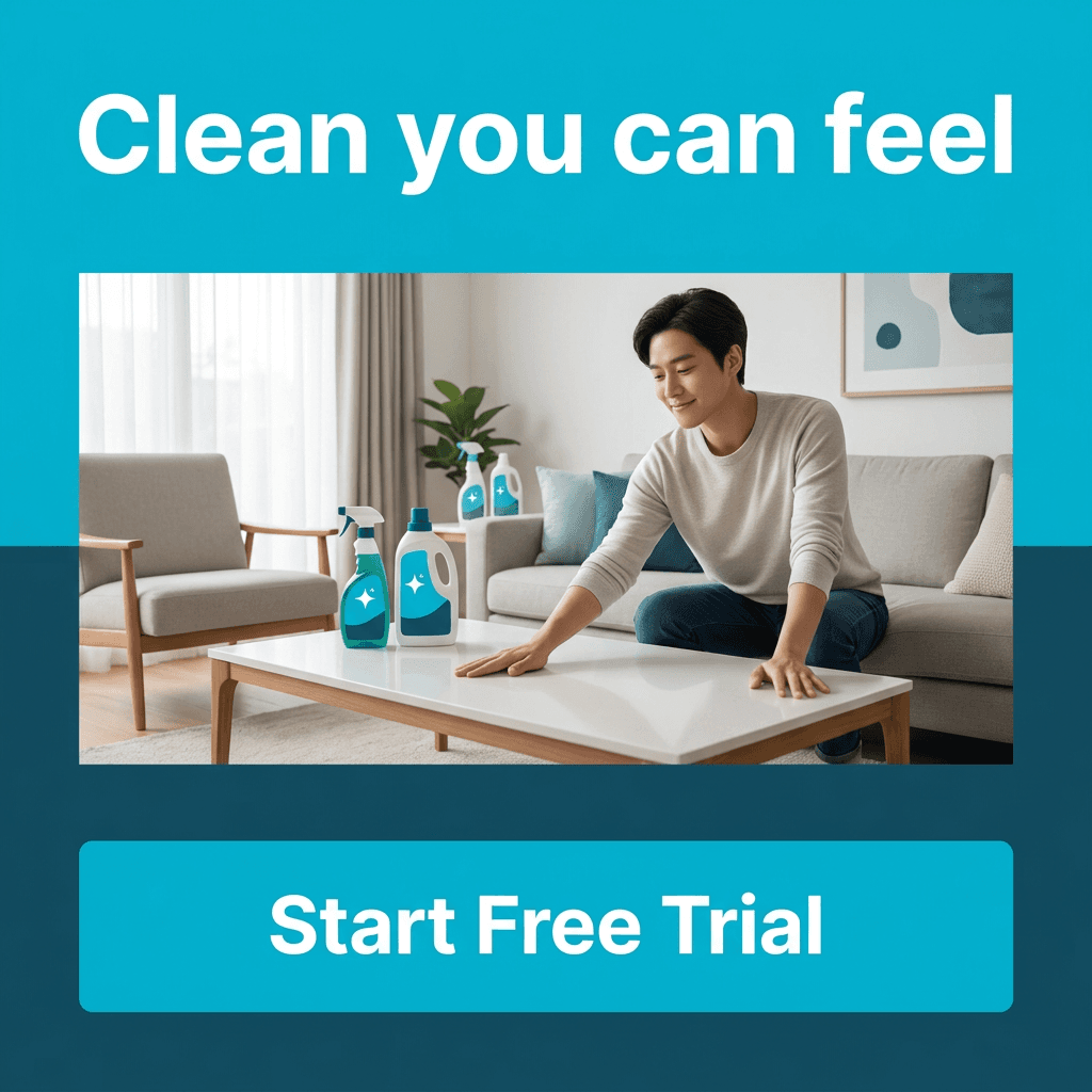 Cleaning Services LinkedIn ad example — Limited Offer