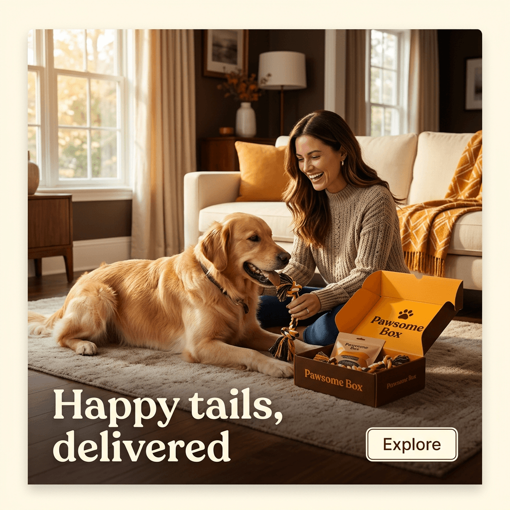 Pet Care LinkedIn ad example — Lifestyle