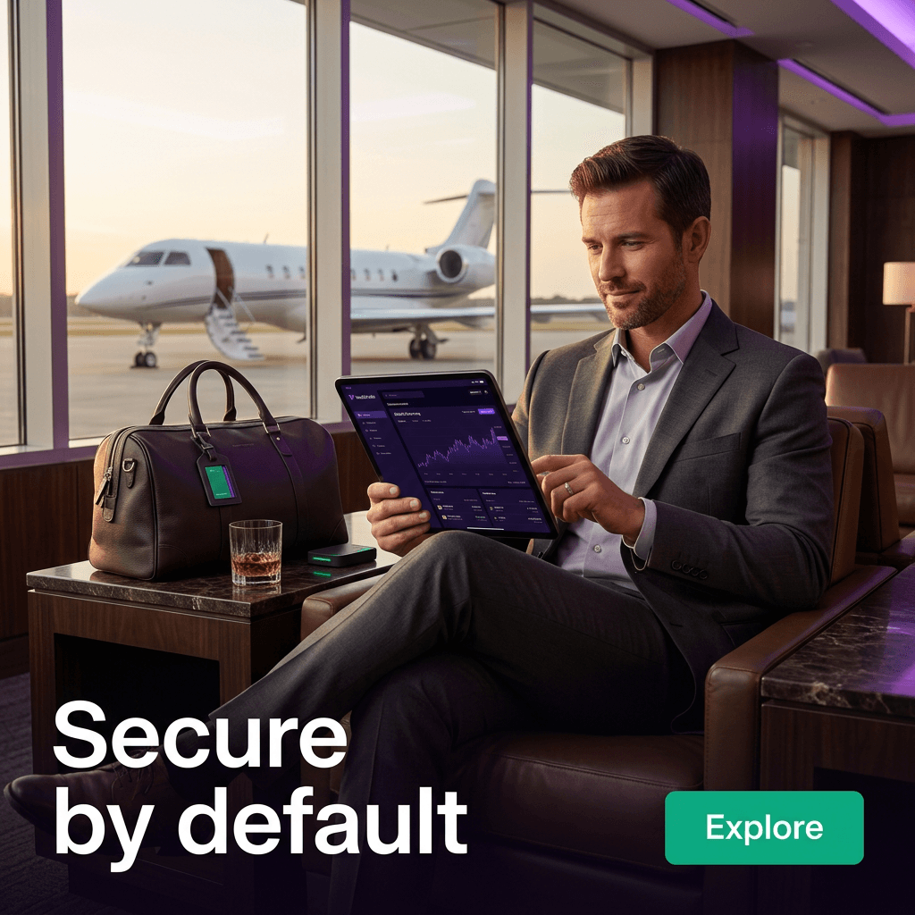 Crypto & Web3 LinkedIn ad example — Lifestyle